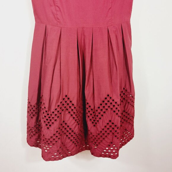 Dear Creatures, As Seen on "New Girl", Retro Dress, Color Berry, Size Small - Picture 6 of 16